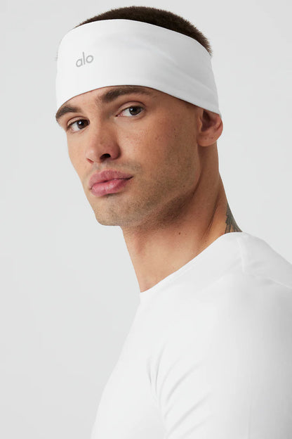 Performance Conquer Headband White